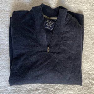 Abercrombie Quarter Zip (Navy)